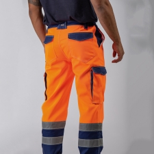 Παντελόνι εργασίας με πλαϊνές τσέπες (Trousers HI VIS)